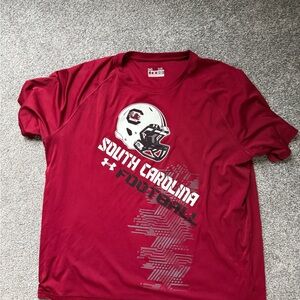 Under Armour Men’s South Carolina Garnet Football Shirt